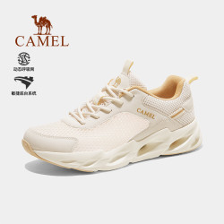 camel骆驼户外男鞋2024夏季新款透气网鞋运动鞋网面跑步鞋百搭休闲鞋