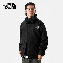 THE NORTH FACE 北面 1986经典ICON冲锋衣男女款硬壳夹克外套5J5N 黑色/JK3 S