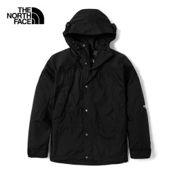 thenorthface北面冲锋衣男女款可挂胆户外硬壳夹克7qsajk3黑色s