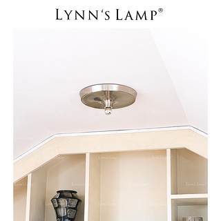 立意 Lynn\'s立意 包豪斯中古吸顶灯 飞碟ufo卧室70s过道背景墙装饰壁灯