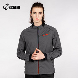 scaler思凯乐户外秋冬新软壳冲锋衣男弹力保暖运动外套女f9051862