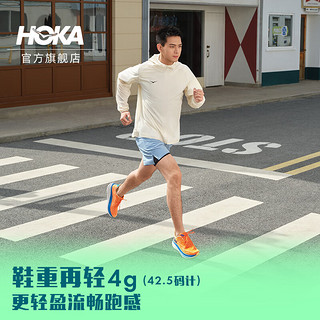 HOKA ONE ONE男款夏季克利夫顿9跑步鞋CLIFTON 9 C9缓震轻量防滑 【】橡木白/麦青色-宽版 4.1 限量补货 41