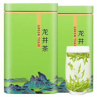 内廷上用杭州龙井特级茶新茶明前特级嫩芽绿茶浓香豆香型春茶叶 精选龙井2罐装 明前龙井制作