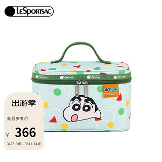 LeSportsac 乐播诗蜡笔小新旅行收纳包洗漱护肤品化妆箱盒 睡衣小新