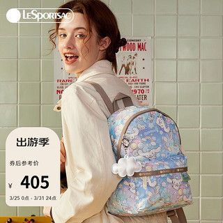 LeSportsac 乐播诗大耳狗联名新款包包女包可爱小号背包超轻双肩包书包 闪光小铺