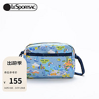 LeSportsac 乐播诗新款包包女包斜挎包时尚趣味印花单肩包礼物送女生 休闲城市