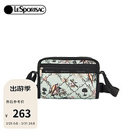 LeSportsac 乐播诗新款纯色小方包包女休闲通勤单肩斜挎包礼物送女生 花间鸟鸣