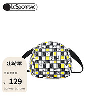 LeSportsac 乐播诗新款斜挎包潮流时尚印花休闲包礼物送女生 三色花格