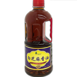 芝麻拉多 农家小磨芝麻油 黑芝麻香油 1L