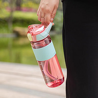Beisesi 贝瑟斯 艾可思联名太空杯Tritan儿童水杯便携学生户外运动吸管杯