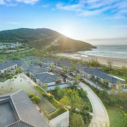 常年热门酒店，出门就是海滩！舟山朱家尖绿城威斯汀度假酒店 山景双床房2晚连住（2大2小早餐+东沙沙滩成人门票+旅拍）