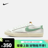 NIKE 耐克 男子运动鞋 NIKE BLAZER LOW'77 PRM DO9799-100 43