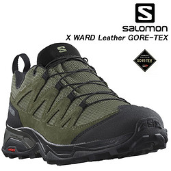 salomon 萨洛蒙 X WARD LEATHER GORE-TEX男士户外越野跑鞋2023SS