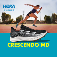 HOKA ONE ONE ONE MD竞速路跑鞋CRESCENDO 黑色 / 白色