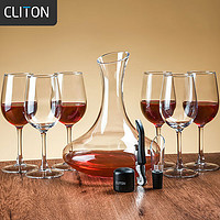 移动端、京东百亿补贴：CLITON 红酒杯套装 10件