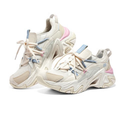 skechers斯凯奇女子新款复古三代机甲鞋百搭休闲熊猫鞋老爹鞋896228n