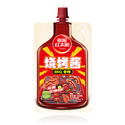 草原红太阳 烧烤酱烤肉酱（香辣）100g淄博烧烤体验地合作烧烤调味料