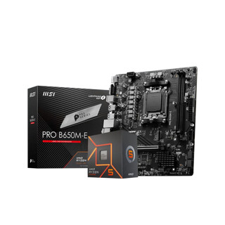 AMD MSI 微星 PRO B650M-E R5 7500F(散片) 板U套装