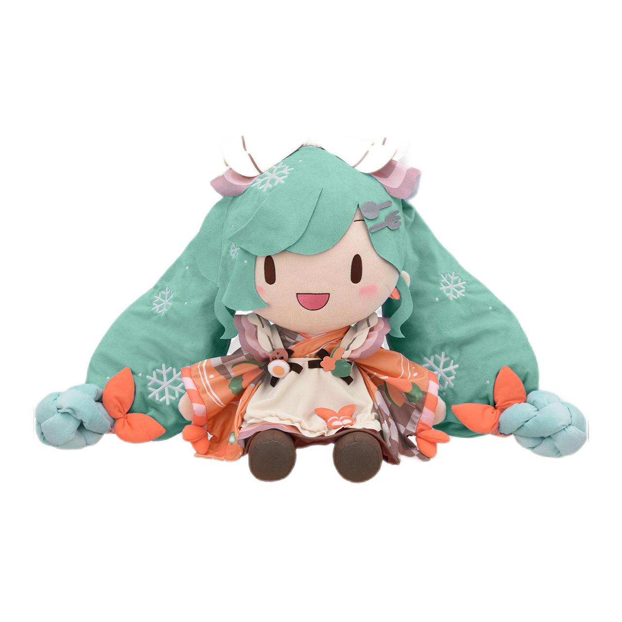 bilibili 哔哩哔哩 初音未来 雪未来-2024 毛绒公仔