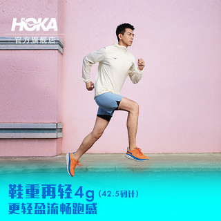 HOKA ONE ONE女款夏季克利夫顿9跑步鞋CLIFTON 9 C9缓震轻量防滑 黑色/黑色-宽版 38