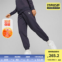 PUMA 彪马 女子运动休闲抽绳长裤 TEAM SWEATPANTS 625304 海军蓝-16 XXL(175/96A)