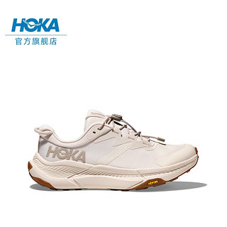 HOKA ONE ONE 女款夏季户外畅行徒步鞋 TRANSPORT轻便舒适缓震耐磨 蛋酒色/蛋酒色 37