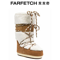 MOON BOOT 女士ICON毛羊皮雪地靴FARFETCH发发奇