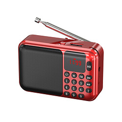 SOAIY 索爱 多功能新款便携式小型组合蓝牙播放器家用老人专用收音机半导体广播老年听戏唱戏机