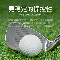 摩洛诗 高尔夫球练习球比赛球golf发泡软球海绵宠物玩具球室内户外