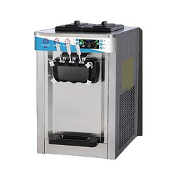 QKEJQ冰淇淋机商用全自动冰激凌机器蛋筒雪糕机立式脆皮甜筒机   [台式]膨化款42L