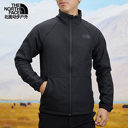 THE NORTH FACE 北面 软壳衣83TE 22秋冬/黑色/7W7S-KS7 M/170