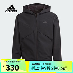 adidas 阿迪达斯 男子U CE Q4 FZHD梭织外套 IJ6092 L