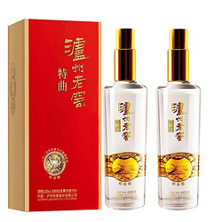 LUZHOULAOJIAO 泸州老窖 纪念版特曲 52度 纯粮浓香型白酒 500ml*2 双瓶