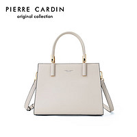 皮尔·卡丹 皮尔卡丹(pierre cardin)百搭包包女包牛皮单肩斜挎包女时尚简约手提包女士