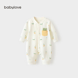 Babylove 婴儿连体衣春秋纯棉宝宝哈衣爬服超萌可爱新生儿衣服春装