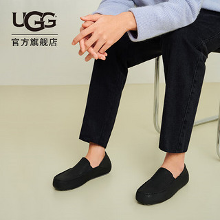 UGG 春季男士一脚蹬懒人鞋豆豆鞋乐福鞋 1108189BLK | 黑色42