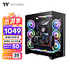 Thermaltake（Tt）CTE E600 MX 海景房机箱 电脑主机 黑色（双面板/EATX主板/支持420水冷/高效能集聚散热） CTE E600︱黑︱奢华海景房