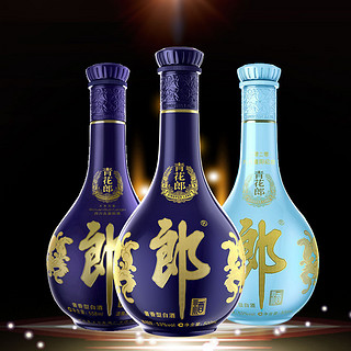 LANGJIU 郎酒 青花郎酒 天宝洞藏 陈酿 53%vol 酱香型白酒 500ml 单瓶装