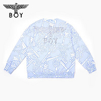 BOY LONDON 【古堡疑云】情侣款钥匙印花套头卫衣 N03001