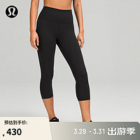 lululemon 丨Wunder Train 女士运动高腰中长紧身裤 20