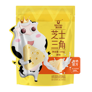 Kerchin 科尔沁 芝士三角鲜乳奶条奶贝贝100g内蒙古特产休闲零食高钙