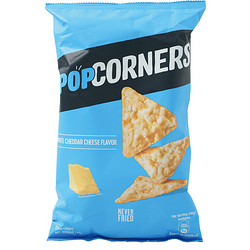 POPCORNERS 哔啵脆 直营Popcorners白切达奶酪味玉米脆片142g*1袋非油炸进口膨化零食