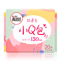 kotex 高洁丝 小Q包透气护垫60片