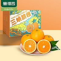 誉福园 三峡脐橙彩箱4.5斤装新鲜秭归脐橙纽荷尔当季整箱