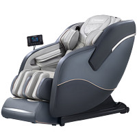 西屋 Westinghouse） S500全自动3D家用按摩椅太空舱沙发全身按摩椅豪华尊享高端甄选送老年人生日礼物实用 S500灰蓝色