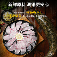 小霸龙 国联小霸龙免浆黑鱼片生新鲜商用火锅食材鲜冻酸菜鱼鱼片去骨少刺