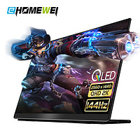 EHOMEWEI 一泓微 Q1g plus 17.3英寸便携显示器（2560*1440、144Hz）