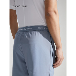 Calvin Klein【速干】运动24春夏男松紧提花腰边跑步训练运动裤4MS4P643 420-晚波蓝 M