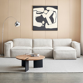 ARIS 爱依瑞斯 布米亚客厅2024侘风豆腐块布艺直排模块沙发135 大直排350CM