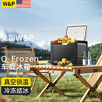 W&P 车载冰箱压缩机制冷车家两用冷藏冷冻货车小型冰柜12V24V 20升（压缩机式）车家两用